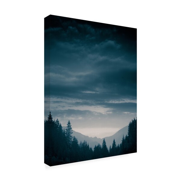 PhotoINC Studio 'Blue Mountains IV' Canvas Art,35x47